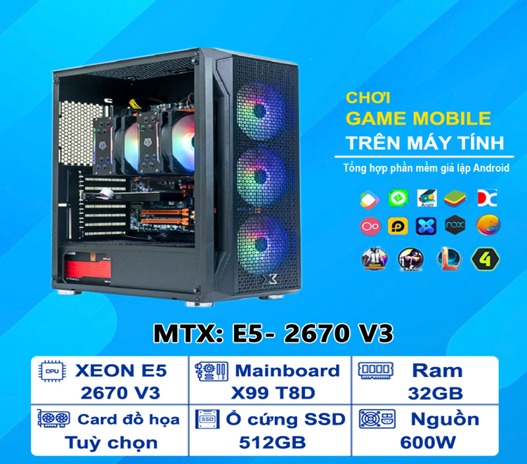 Intel® Xeon® E5-2670V3 (2,30 GHz, 30MB, 12 nhân, 24 luồng)