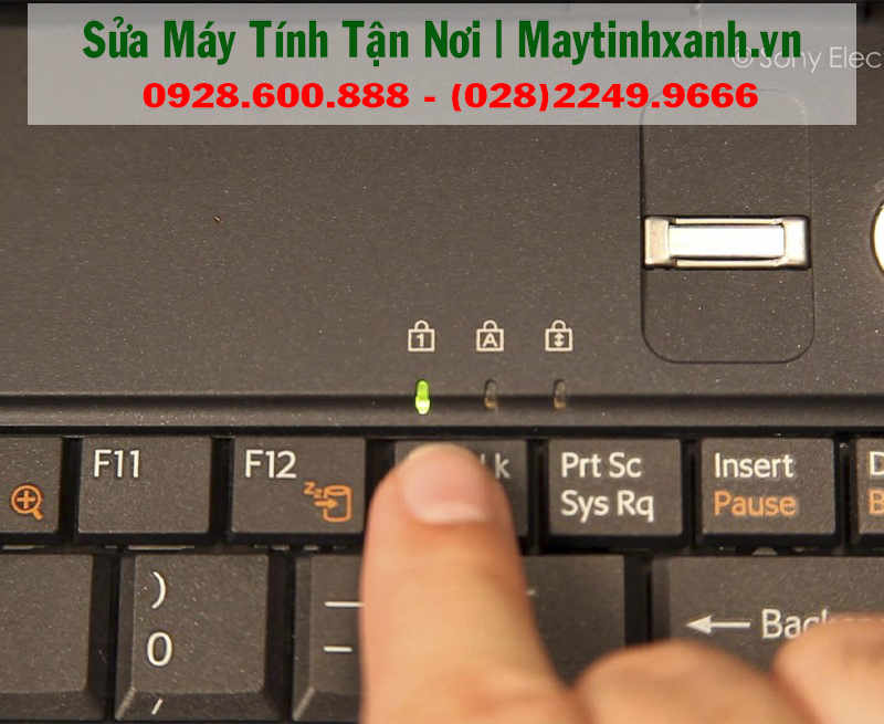 Sửa lỗi không đánh được số trên bàn phím laptop