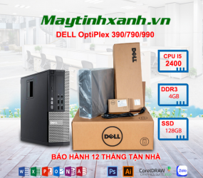 Thùng CPU Dell Optiplex 390/790/990/i5/4gb/ssd128