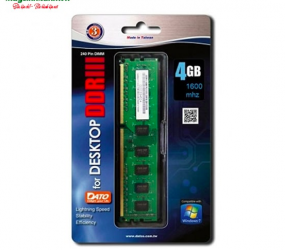 Ram DDR3 Dato 8G/1600 Không Tản Nhiệt