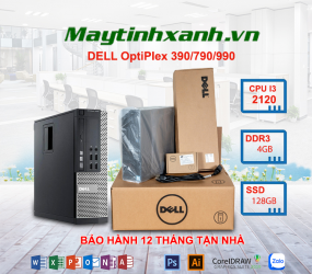 Máy bộ Dell OptiPlex 390/790/990 SFF CPU i32100/4/128