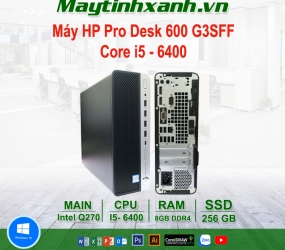 HP ProDesk 600 G1 SFF &ndash; I7-4770 3.4GHz 8GB RAM 500GB HDD Win10 Pro Ricondizionato